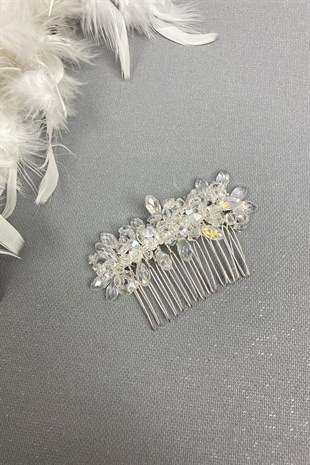 عدن مشبك شعر صدفي إكسسوار شعر للعروس