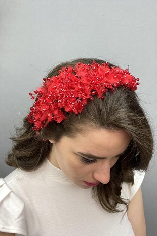 Agena Crystal Stone Henna and Bridal Crown