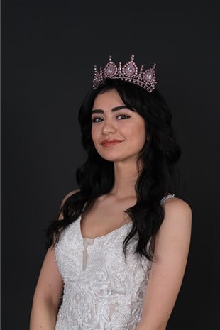 Ahu Model Bridal Henna Crown