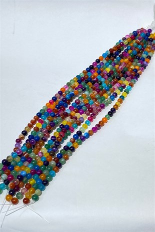 Akik Doğal Taş Boncuk