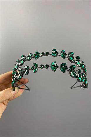 Alfa Model Çift Sıra Gelin Kına Tacı