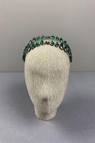 Alfa Model Çift Sıra Gelin Kına Tacı