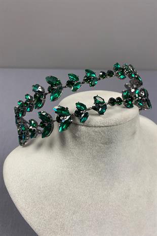 Alfa Model Çift Sıra Gelin Kına Tacı