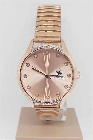 Alhena G-Sport Polo Kadın Kol Saati Rose Rengi