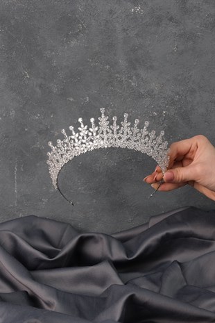 Alinev Zircon Bridal Crown