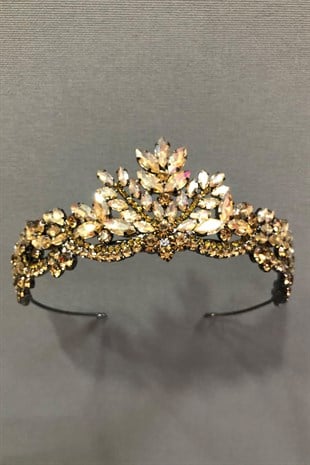Gold Henna Crown