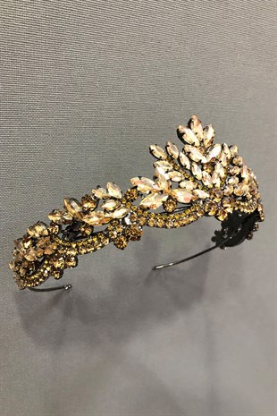 Gold Henna Crown