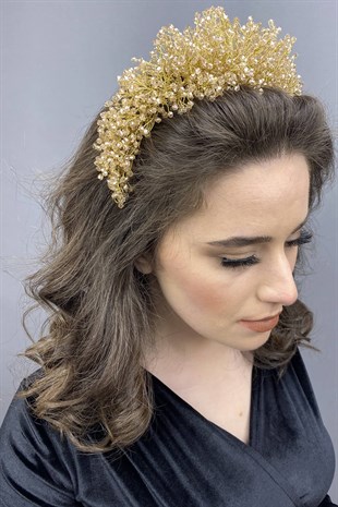Golden Atair Henna and Bridal Crown