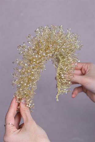 Golden Atair Henna and Bridal Crown