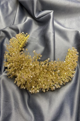 Golden Atair Henna and Bridal Crown