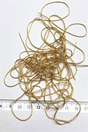 Altın Sarısı El Nakışı Kurtçuk