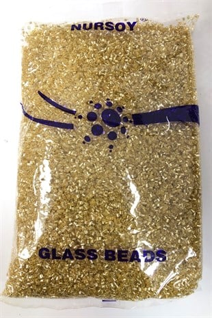 Golden Yellow Color Cut Beads 500 gr