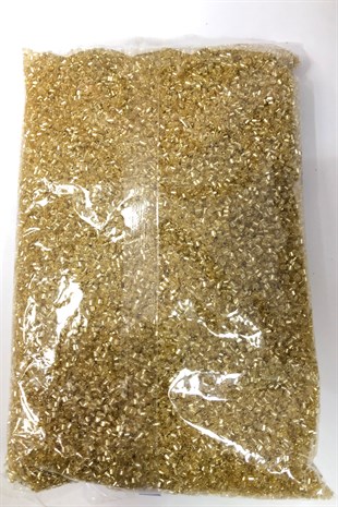 Golden Yellow Color Cut Beads 500 gr