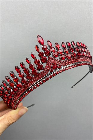 Anteras Bridal Henna Crown and Earring Set