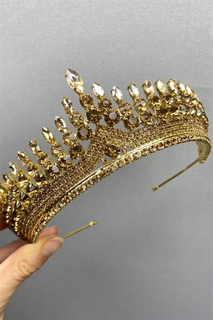 Anteras Bridal Henna Tiara and Earrings