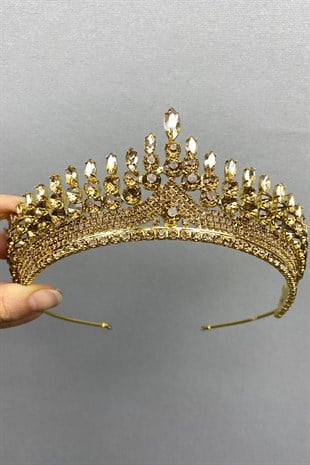 Anteras Bridal Henna Tiara and Earrings