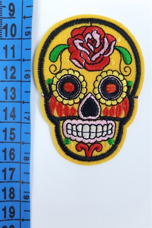 Renkli Kuru Kafa Arma Yama