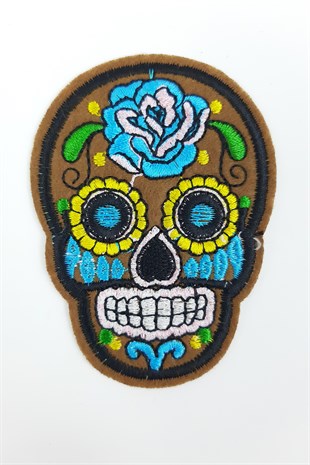 Renkli Kuru Kafa Arma Yama