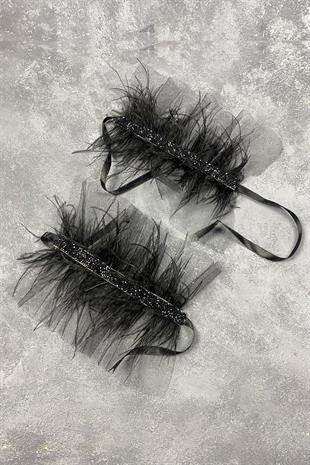 الجملة أسيل حجر الريشة لامعة زوجين الزفاف سوار التبعي