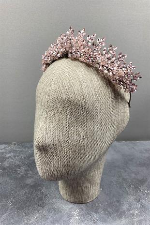 Originally Bead Embroidered Bridal Henna Crown