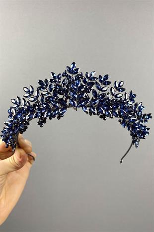 Originally Bead Embroidered Bridal Henna Crown