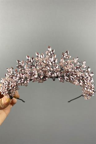 Originally Bead Embroidered Bridal Henna Crown