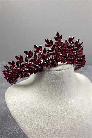 Originally Bead Embroidered Bridal Henna Crown