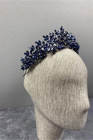 Originally Bead Embroidered Bridal Henna Crown