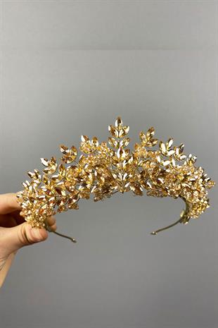Originally Beaded Bridal Henna Tiara