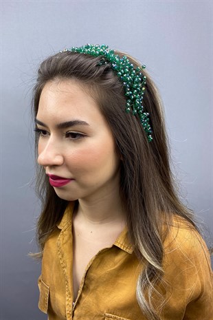 Asya Kristalli Gelin Saç Aksesuarı