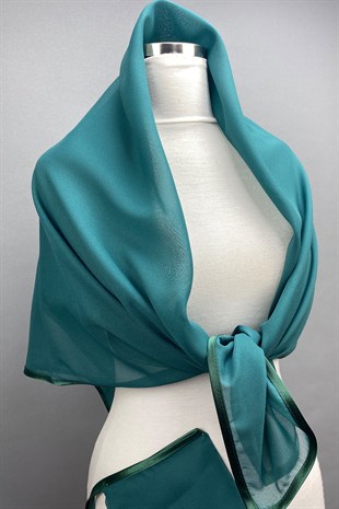 Ay Yıldız Nakış İşlemeli Biyeli Damat Örtüsü