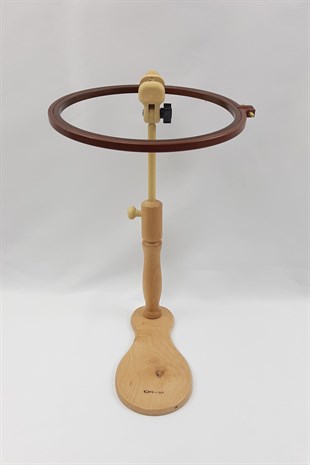 Footed Seated Hoop Embroidery Set