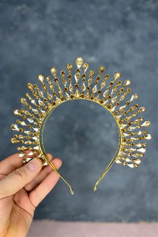Ayas High Party Bridal Henna Crown
