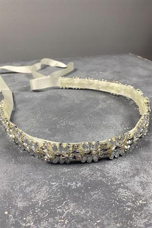 باجيت ستون فستان سهرة حزام خصر اكسسوار