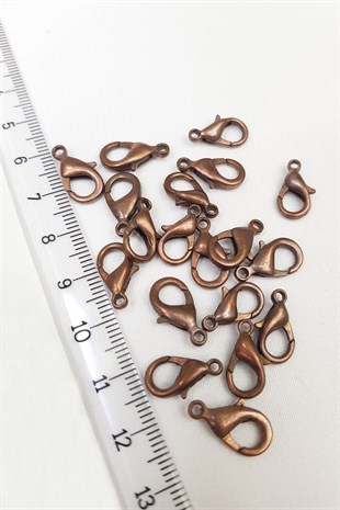 Bakır Papağan Kolye ve Bileklik Klipsi