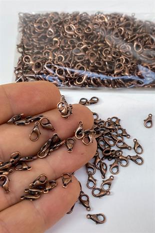 Bakır Renk Kolye Ve Bileklik Papagan Klips 25 Adet