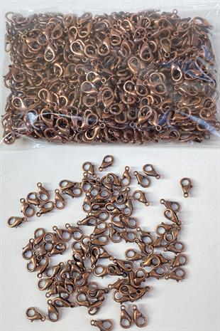 Bakır Renk Kolye Ve Bileklik Papagan Klipsi 250 Adet