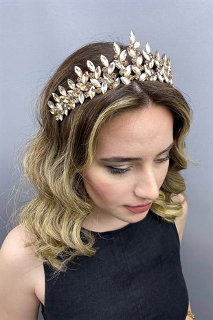 Honey Color Bridal Henna Crown