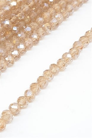 Honey Color Crystal Beads 6 Mm