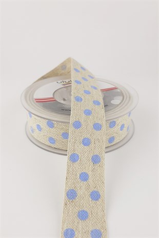 Baskılı Keten Kurdele 10 mt