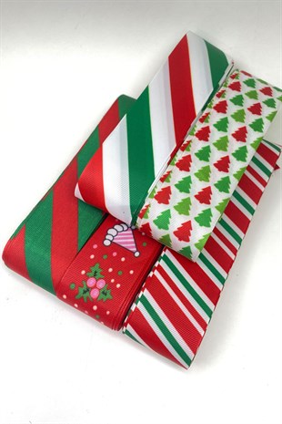 Baskılı Yılbaşı 5lü Kurdele