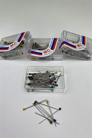 Başlı Toplu İğne 50 li 20 Kutu