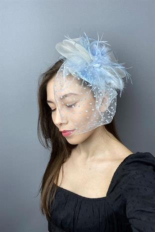 الجملة الطفل الأزرق رقصة البولكا نقطة Voilet الزفاف وقبعة الحزب