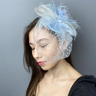 الجملة الطفل الأزرق رقصة البولكا نقطة Voilet الزفاف وقبعة الحزب