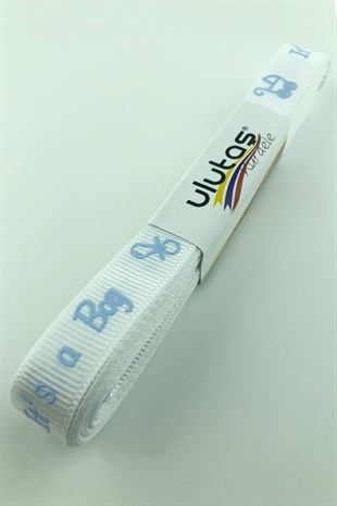 Bebek Figür Baskılı Grogren Kurdele