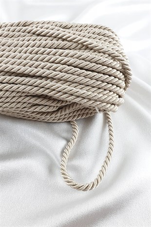 حبل حبل لون بيج 8 ملم