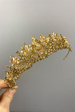 Belur Leaf Model Bridal Henna Crown