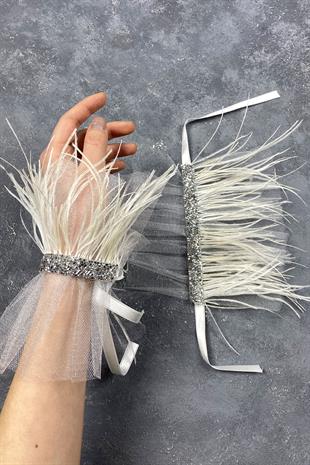 Beren Hairy Bridal Wrist Double Hand Accessory