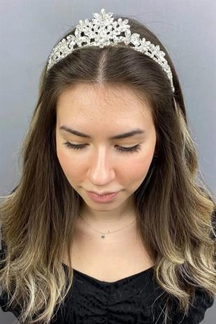 Berlin Glass Stone Crystal Stone Bridal Crown