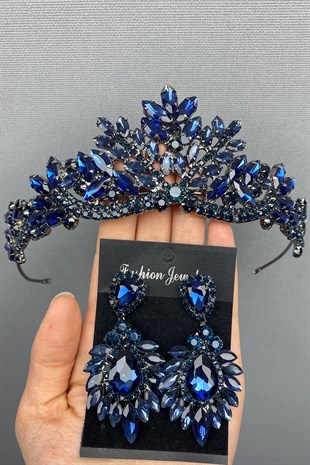 Berlin Bridal Henna Tiara and Earring
